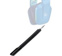 ZOLOIT G733 - Microfono di ricambio per cuffie wireless Logitech G733 Lightspeed per giochi, microfono staccabile con cancellazione del rumore da 3,5 mm per PC, Xbox One, PS4, PS5
