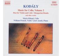 Zoltan Kodaly Kobaly: Music for Cello, Volume 2 (CD) Album