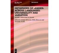 Zoltan Kövecses Metaphors of ANGER across Languages: Universa (Copertina rigida)
