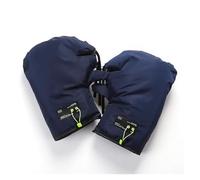 ZOLULA Guanti da Bicicletta Guanti da manubrio for moto Coprimani più caldi Guanti antivento da moto impermeabili Manicotti for manubrio Peluche spesso for mani (Color : Navy 2, Size : M)