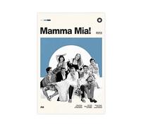 ZOLULA Poster del film MAMMA MIA! su tela, decorazione artistica da parete per soggiorno, camera da letto, decorazione artistica da parete, senza cornice, 30 x 45 cm