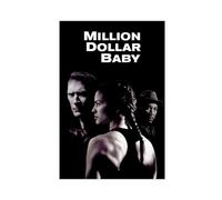 ZOLULA Poster del film Million Dollar Baby su tela, decorazione artistica da parete per soggiorno e camera da letto, senza cornice, 30 x 45 cm