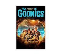ZOLULA Poster su tela, motivo: The Goonies 1985, decorazione per camera da letto, sport, ufficio, stanza, regalo, senza cornice, 20 x 30 cm