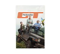 ZOLULA Poster su tela, motivo: The Grand Tour, decorazione per camera da letto, sport, ufficio, stanza, regalo, senza cornice, 30 x 45 cm