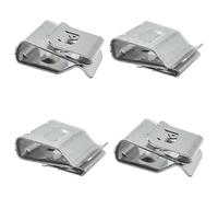 Zolunu 50pcs pannello solare clip di cavo fotovoltaico clip di cavo, clip di filo in acciaio inox Trailer per la gestione dei cavi elettrici