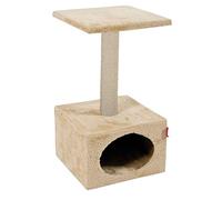 Zolux Albero tiragraffi per Gatti, Colore: Beige, Dimensioni: 30 x 30 x 54 cm