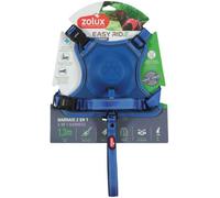 Zolux Pettorina per Cani con Guinzaglio Avvolgibile Easyride Blu L
