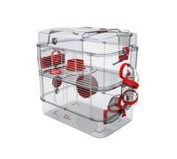 Zolux Rody3 Duo Gabbia Trasparente Per Criceti E Piccoli Roditori 41x27x40,5cm