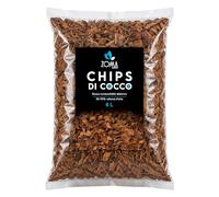 Zoma Chips Di Cocco Per Piante, Fibra Di Cocco Per Piante Specifica Per Aerazione e Drenaggio Ultra Lavata Bassa Conducibilità Elettrica (6 Litri)