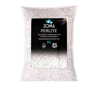 ZOMA - Perlite per Piante in Vaso Leggera e Porosa, Perlite Giardinaggio Ideale per Terricci, per Piante, Ortaggi e Spezie - 2L