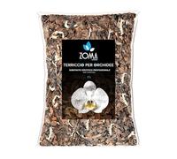 ZOMA Terriccio per orchidee professionale con bark per orchidee e sfagno cileno 2 l, Terriccio di qualità superiore per tutte le orchidee - made in Italy