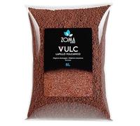 ZOMA VULC Lapillo vulcanico per piante 3/5 mm, migliora drenaggio e composizione del substrato, Ideale per bonsai, piante Grasse e giardino - Made in Italy - 6L