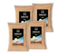 ZOMAHOME Sabbia per sabbiatrice specifica per sabbiatura 4 sacchi da 20 kg, sabbia per compressore professionale per sabbiatura di ferro e legno, testata con marcatura CE - Made in Italy