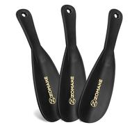 ZOMAKE Calzascarpe, Calza Scarpe Corto in Plastica 19cm, Calzante per Scarpe Piccolo da Viaggio, Shoe Horn Portatile per Uomini Donne Bambini (3 Pezzi)