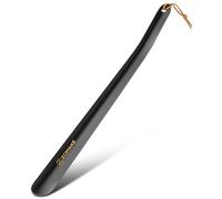 ZOMAKE Calzascarpe Lungo, Calza Scarpe Metallo 42cm, Calzante per Scarpe, Shoe Horn Facile Da Usare per Uomini Donne Anziani (1 Pezzo)