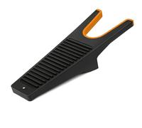 ZOMAKE Cavalletto per Stivali per Stivali di Gomma, Stivali da Equitazione, Stivali in Pelle, Cavalletti per Stivali di Gomma, Allargastivali con Raschiatore per Fango (nero + arancione)