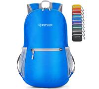 ZOMAKE Zaino Pieghevole Ultraleggero Zaini Ripiegabile Piccolo 20L,Packable Backpack Da Trekking Per Donna Uomo Viaggio Campeggio Città Sportivo(Blu Scuro)