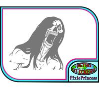 Zombie Alba Dead Walking D Vinile Adesivo Murale Auto Camion Moto Finestra