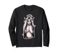 Zombie Angel Devil Creepy NINFA Maglia a Manica