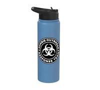 Zombie Apocalypse Zombie Outbreak Team Stainless Steel Insulated Water Bottle