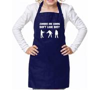 Zombie Are Coming Non Guardare Indaffarato - Unisex Bambini Grembiule -