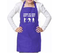 Zombie Are Coming Non Guardare Indaffarato - Unisex Bambini Grembiule -