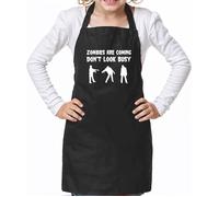 Zombie Are Coming Non Guardare Indaffarato - Unisex Bambini Grembiule -