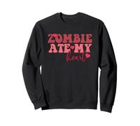 Zombie Ate My Heart - Divertente Storia d'Amore tra Non Morti Felpa
