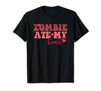Zombie Ate My Heart - Divertente Storia d'Amore tra Non Morti Maglietta