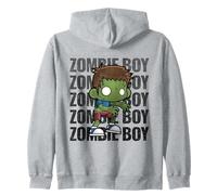 Zombie Boy Carino Adorabile Kawaii Halloween Zombies Felpa con Cappuccio
