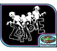 Zombie Cacciatore Dead Walking il Male B Adesivo Vinile Auto Portatile Muro Arte