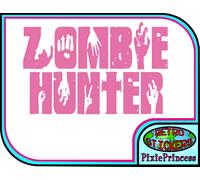 Zombie Cacciatore Dead Walking il Male C Vinile Adesivo Murale Auto Finestrino