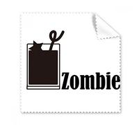 zombie cocktail con la parola zombie occhiali panno di pulizia del pulitore dello schermo 5PCS Gift