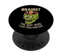 Zombie Dad Apocalypse Genitore Horror Papà Umorismo Halloween PopSockets PopGrip Adesivo