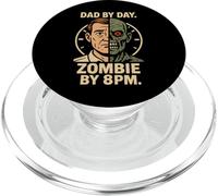 Zombie Dad Apocalypse Genitore Horror Papà Umorismo Halloween PopSockets PopGrip per MagSafe