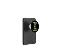 Zombie Dad Apocalypse Genitore Horror Papà Umorismo Halloween PopSockets PopWallet per MagSafe