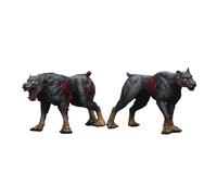 Zombie Dark Source Action Figures 2-Pack Police Dogs 8 Cm Joy Toy (CN)