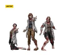 Zombie Dark Source Action Figures 3-Pack Scientists (Female) 8 cm