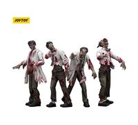 Zombie Dark Source Action Figures 4-Pack Scientists (Male) 8 cm