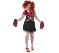 Zombie Donna Costume Adulti Halloween Costume Infermiera Nun Cheerleader