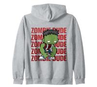Zombie Dude Carino Adorabile Kawaii Halloween Zombies Felpa con Cappuccio