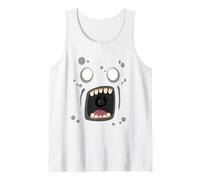 Zombie Face Carino Adorabile Kawaii Halloween Zombies 2 Canotta