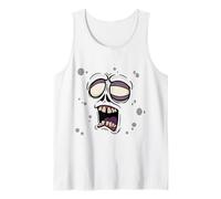 Zombie Face Carino Adorabile Kawaii Halloween Zombies Canotta