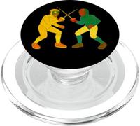 Zombie Fencer Scherma Sport - Non morti Spaventoso Boo Spook PopSockets PopGrip per MagSafe