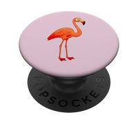Zombie Flamingo Animale Uccello - Non Morti Spaventoso Boo Spook PopSockets PopGrip Adesivo
