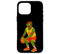 Zombie giocatore di basket - Undead Spaventoso Boo Spook Custodia per iPhone 16 Pro Max