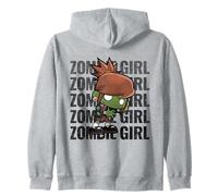 Zombie Girl Carino Adorabile Kawaii Halloween Zombies Felpa con Cappuccio