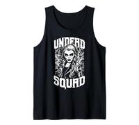 Zombie Mom Undead Squad Halloween Gothic Evil Woman Pop Art Canotta