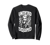 Zombie Mom Undead Squad Halloween Gothic Evil Woman Pop Art Felpa