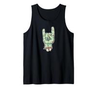 Zombie Rocker Zombie Corna a Mano Canotta
